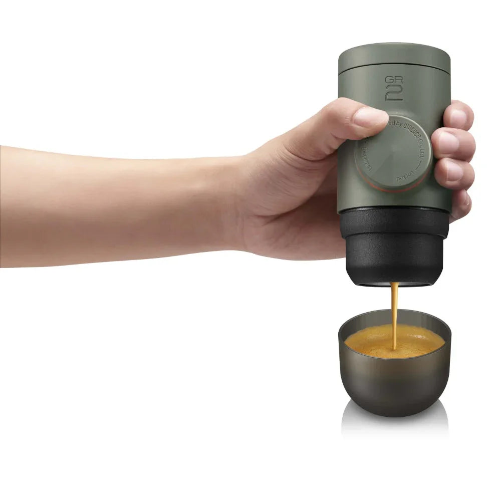 WACACO Minipresso GR2 Portable Espresso Machine for Ground Coffee - Tashqila WACACO Minipresso GR2 Portable Espresso Machine for Ground Coffee - Tashqila